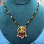 Short 2 Line Black Beads - Image 2