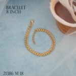 One gram gold bracelet - Image 2