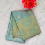 kanchi tissue bridal saree